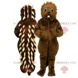 Porcupine maskot - Redbrokoly.com