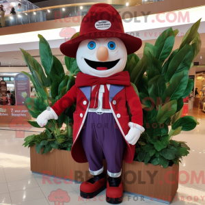 Red Spinach mascot costume...