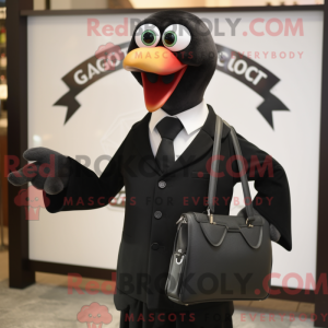 Black Gull maskot kostume...