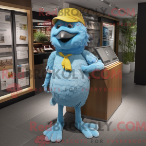 Disfraz de mascota Sky Blue...
