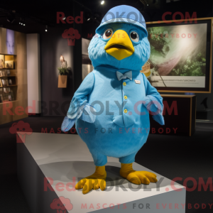 Disfraz de mascota Sky Blue...