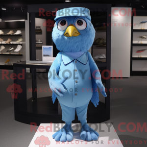 Disfraz de mascota Sky Blue...