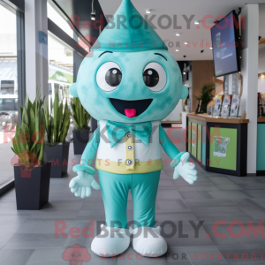 Postava maskota Teal Ice...