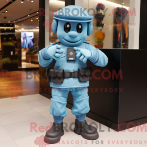 Máscara de Soldado Ciano...