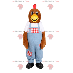 Övergripande kycklingmaskot - Redbrokoly.com