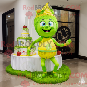 Lime Green Wedding Cake...