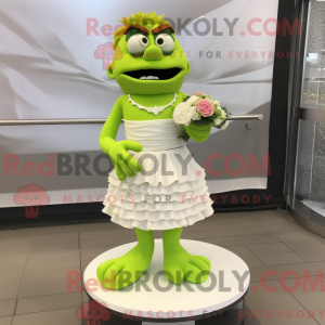 Limegrønn bryllupskake...
