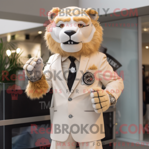 Mascotte de Tigre à dents...