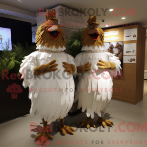 Brown Roosters máscara de...