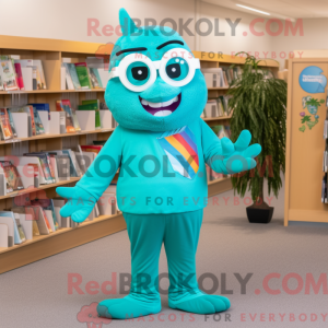Turkis Aglet maskot kostume...