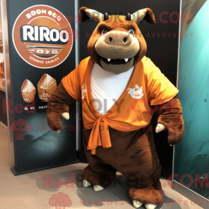 Rust Rhinoceros maskot...