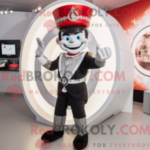 Fantasia de mascote Silver Ring Master com calça justa e relógios inteligentes - Mascotes mestres do ringue - RedBrokoly.com