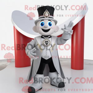 Silver Ring Master maskot...