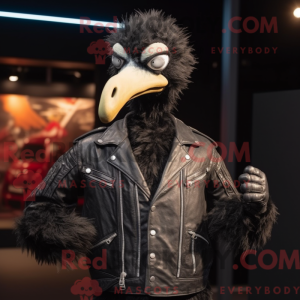 Struisvogel mascottekostuum...