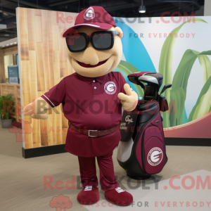 Maroon Golf Bag...