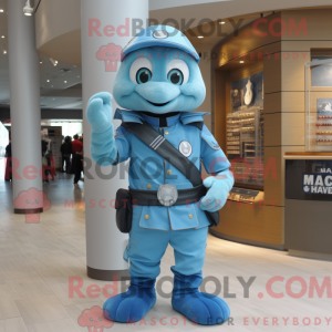 Disfraz de mascota Sky Blue...