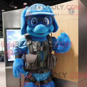 Disfraz de mascota Sky Blue...