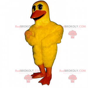 Mascota de pollo amarillo dulce - Redbrokoly.com