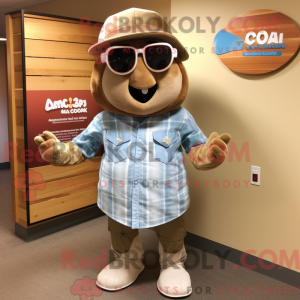 Disfraz de mascota Brown...