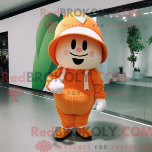 Postava maskota Peach Apple...