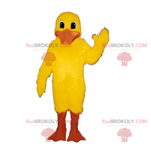 Mascota de pollito de pico largo - Redbrokoly.com