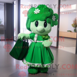Maskotdraktfigurat Green...
