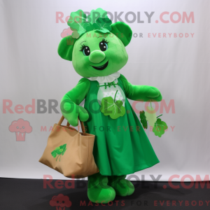 Maskotdraktfigurat Green...