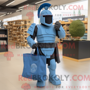Blauer Spartanischer Soldat...