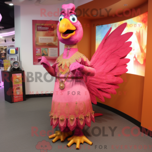 Disfraz de mascota de pollo...