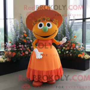 Orangefarbener Blumenstrauß...