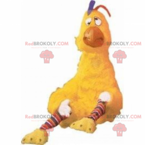 Mascotte de poussin déboussolé - Redbrokoly.com