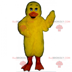 Yellow chick mascot - Redbrokoly.com