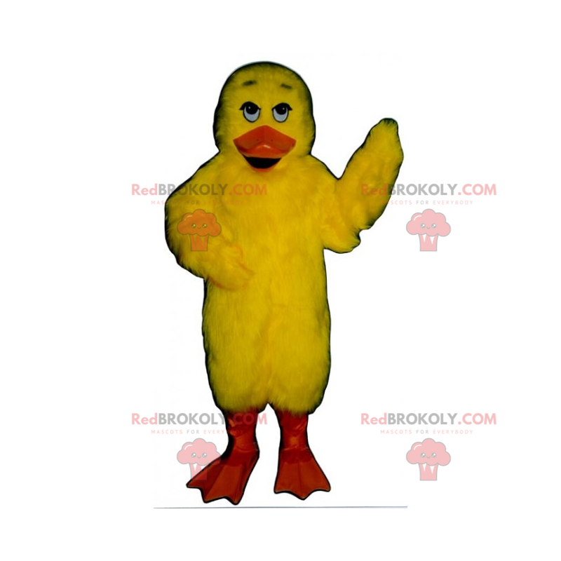Yellow chick mascot - Redbrokoly.com