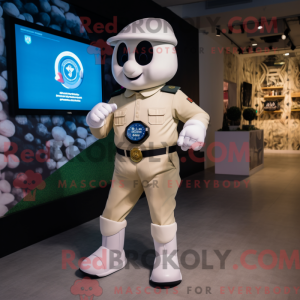 Cream Soldier maskot...
