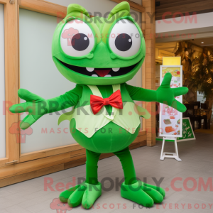 Postava maskota Green Crab...
