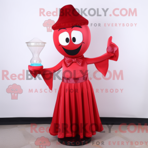 Maskottchenkostüm Rote...
