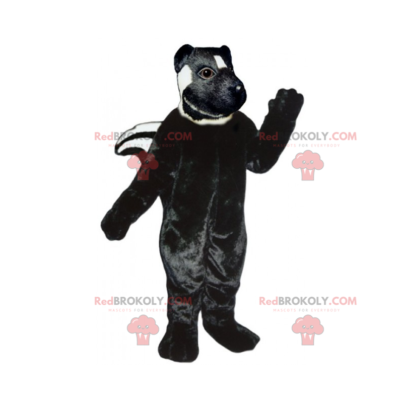 Sort-ansigt polecot maskot - Redbrokoly.com