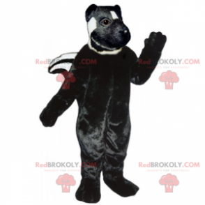 Svart-ansikt polecot maskot - Redbrokoly.com