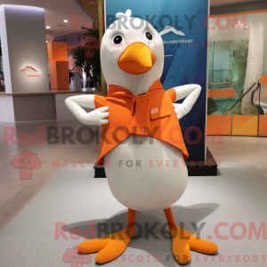 Costume mascotte de Mouette...