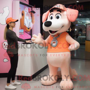 Máscara de Peach Dog com...
