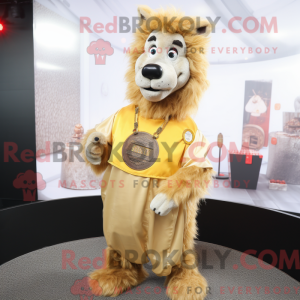 Disfraz de mascota Gold...