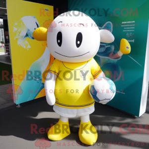 Personaggio mascotte balena...