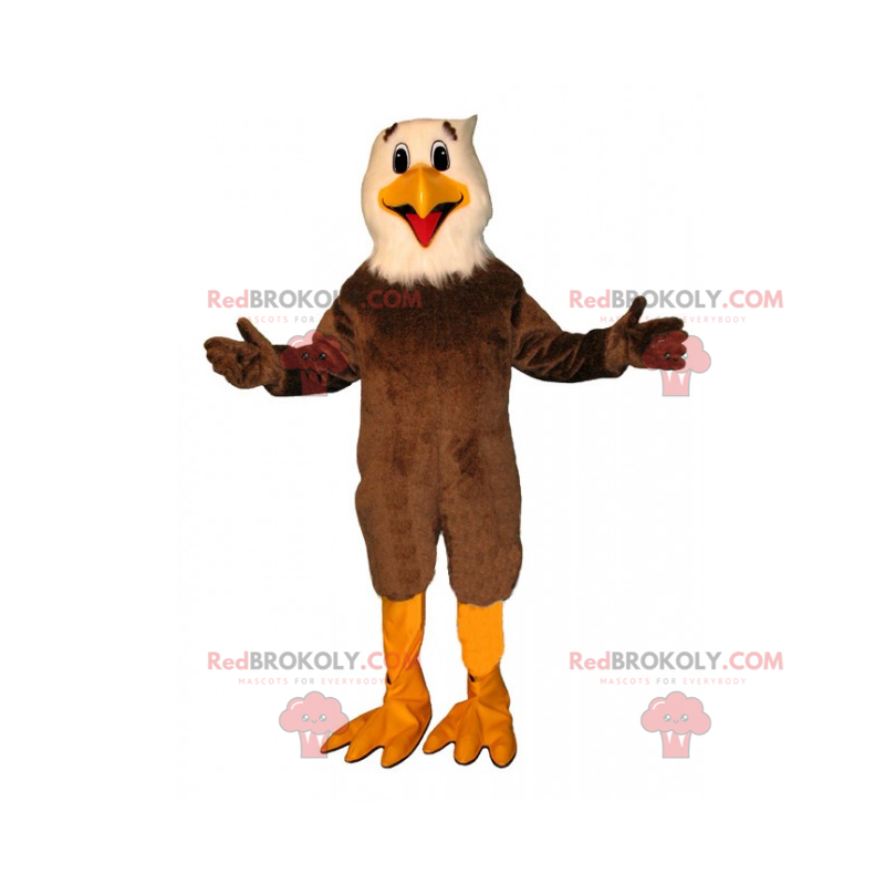 Mascote Águia Careca - Redbrokoly.com