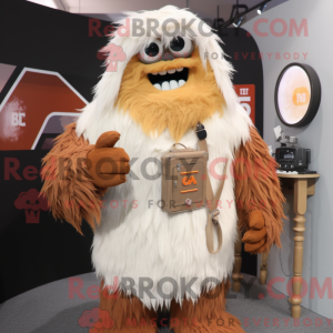 Rust Yeti maskot kostume...