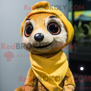 Máscara Gold Meerkat com...