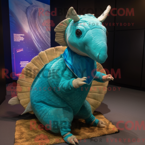 Costume mascotte de tatou...