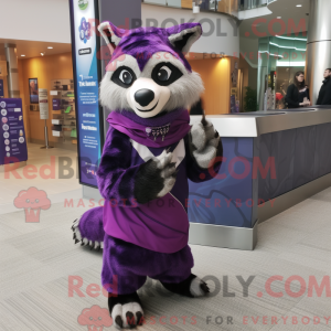 Purple Raccoon...