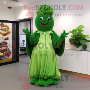 Forest Green Grape mascot...