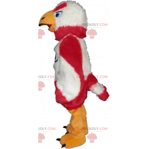 Zweifarbiges Raubvogel-Maskottchen - Redbrokoly.com