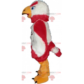 Tweekleurige roofvogelmascotte - Redbrokoly.com